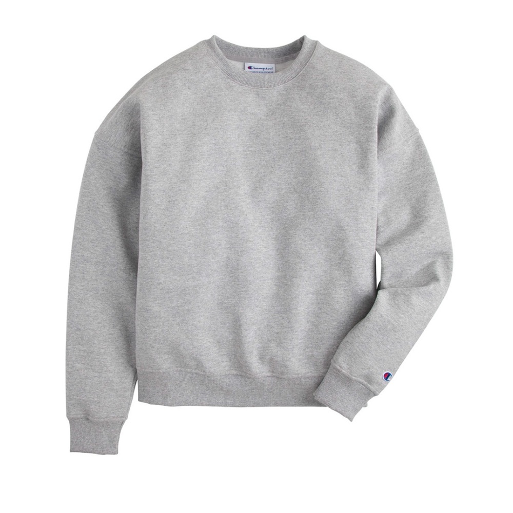 Champion Men's Classic Gray Crewneck Sweater